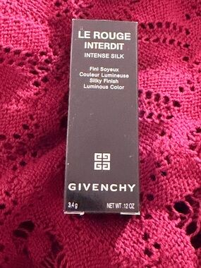 Givenchy Le Rouge Interdit Lipstick in Deep Berry Pink